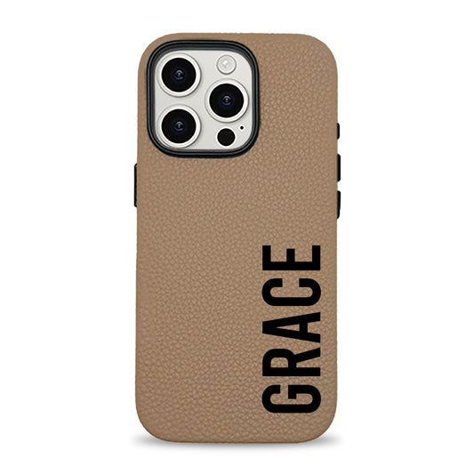 Leather Case-Custom Text