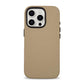 Leather Case Magsafe Compatible-Khaki