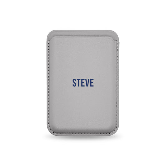 Magnetic Card Holder-Custom Text