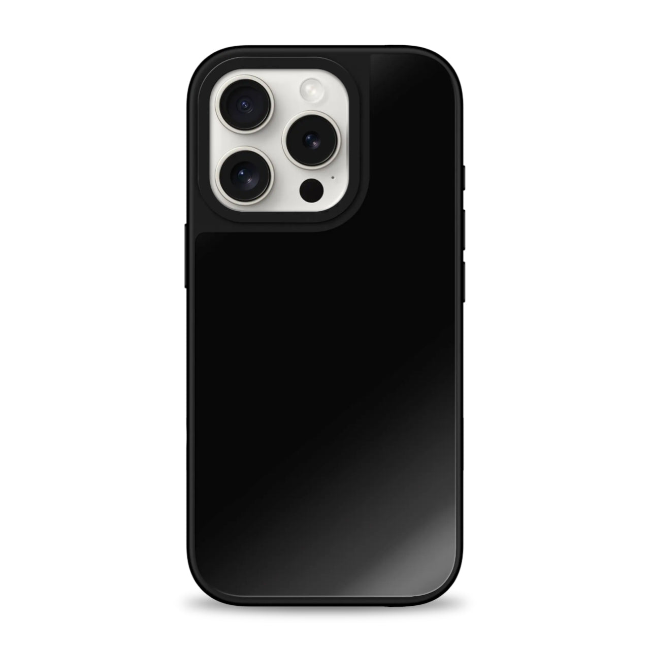 Mirror Case Magsafe Compatible-Black on Black