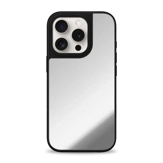 Mirror Case Magsafe Compatible-Silver on Black