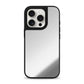 Mirror Case Magsafe Compatible-Silver on Black