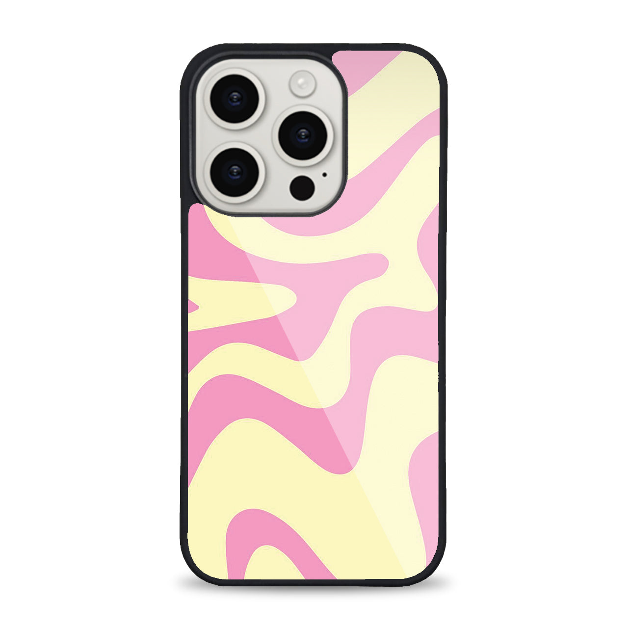 Hybrid Case-Yellow Swirl